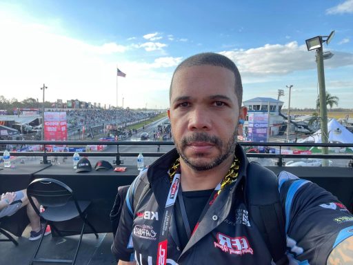 Photo of me at the drag races 2
