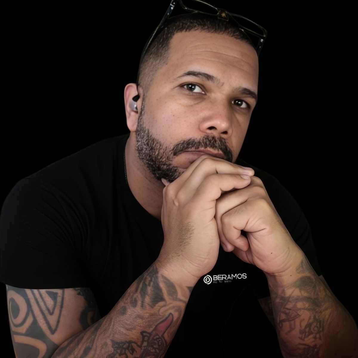 Headshot of Mr Ben thinking